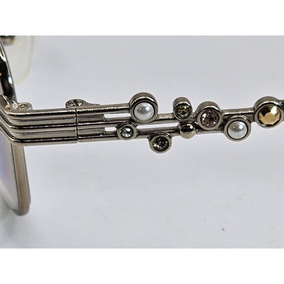 JIMMY CHOO women Eyeglasses JC 222/F 35J SILVER/PINK 53-18 8-4 ITALY FRAMES ONLY - Picture 9 of 9